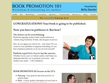 Tablet Screenshot of bookpromotion101.com